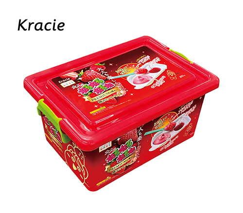 大人のねるねるねるね摘みたていちご味お菓子コンテナ