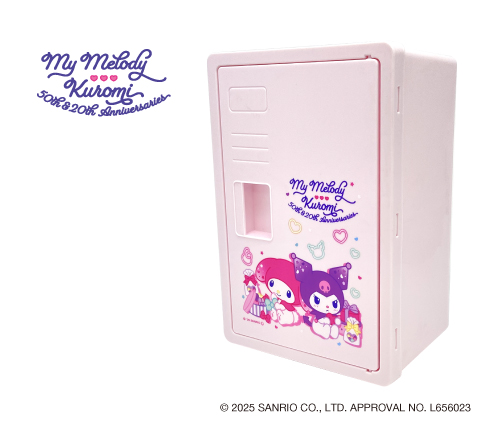 マイメロディ♥クロミ ピンク アニバーサリーお菓子ロッカーBOX