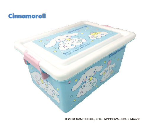 サンリオキャラクターズ　シナモロール　お菓子コンテナ