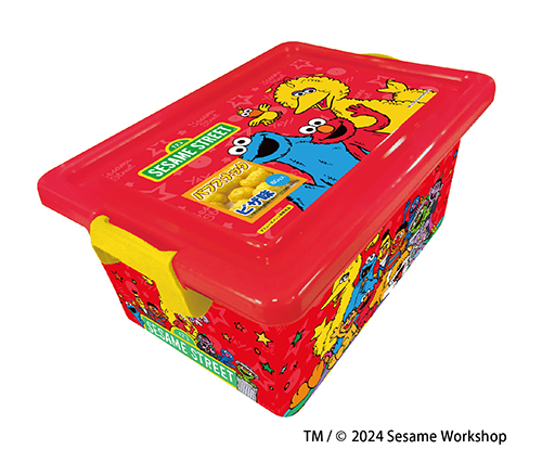 セサミストリート　お菓子コンテナ